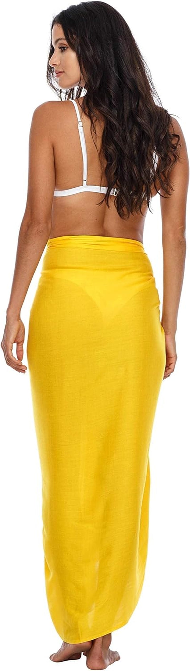 Sarong Wraps for Women Beach Cover up Skirt Swimsuit Wrap Pareo Coverups