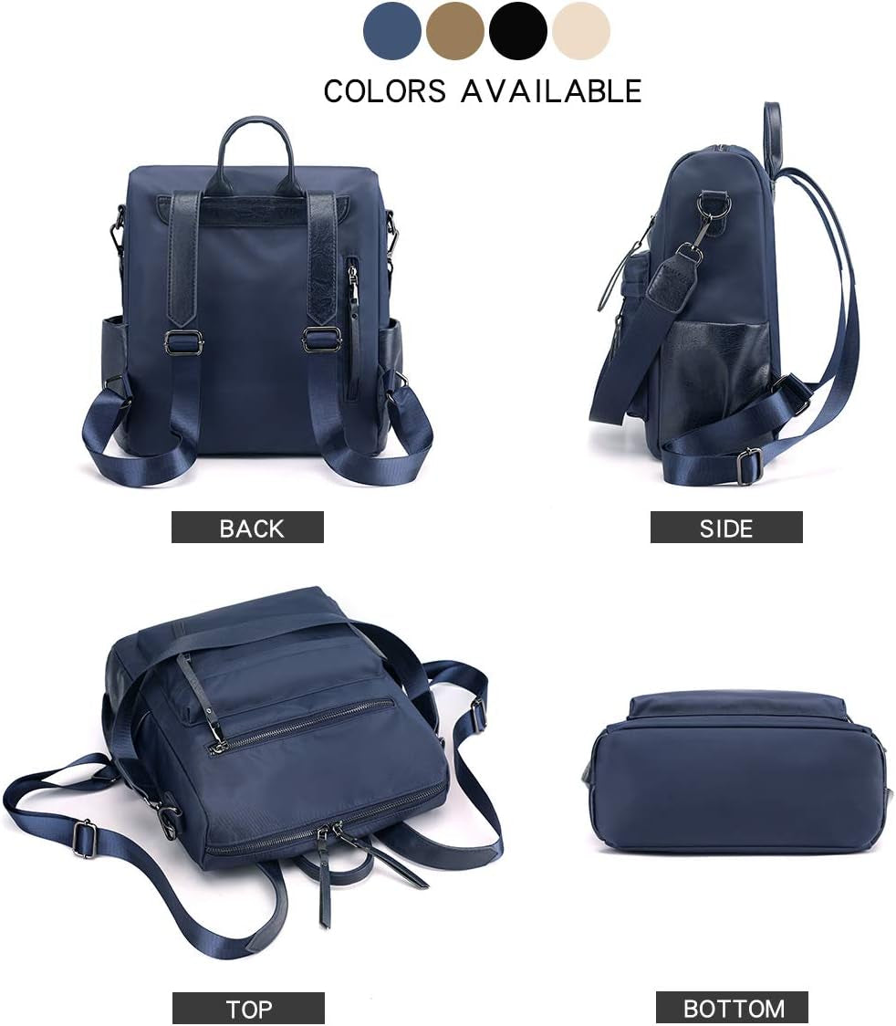 Women'S Fashion Backpack Purse Multipurpose Design Convertible Satchel Handbags Shoulder Bag Travel Bag